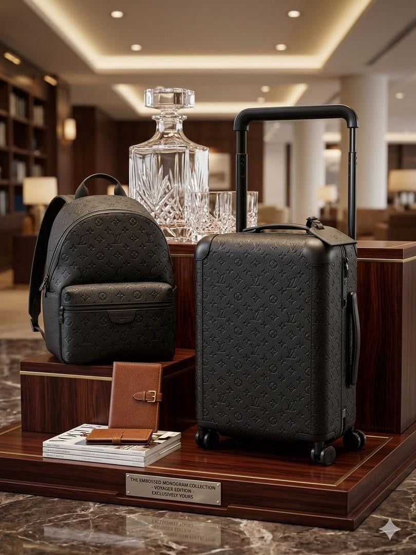 ✨ ENSEMBLE VALISE + SAC À DOS LUXE ✨